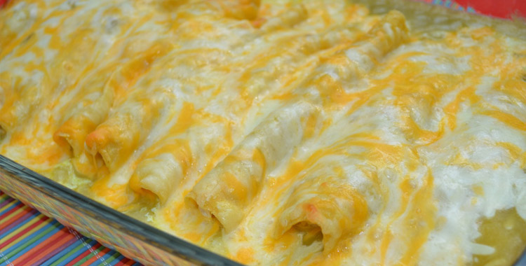 Cream Cheese Chicken Enchilada