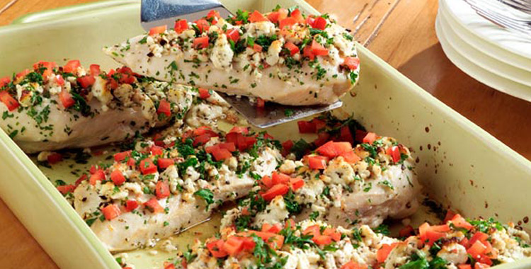 Feta Chicken Bake