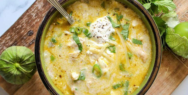 Green Enchiladas Chicken Soup