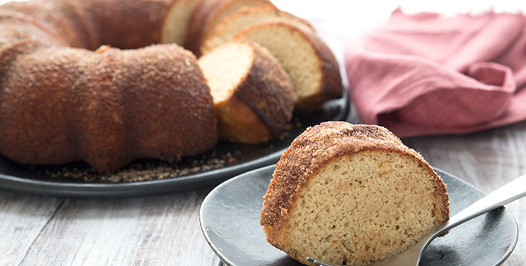 Apple Cider Donut Cake (Low Carb)