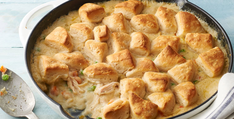 Skillet Chicken Pot Pie