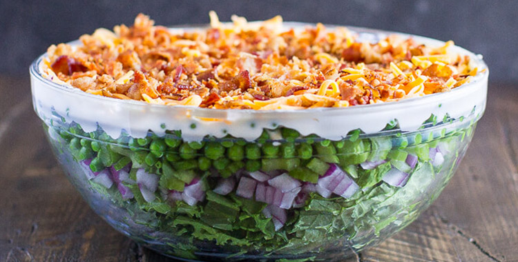 Seven Layer Salad